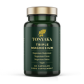 TONYAKA Triple Magnesium Complex | Bisglycinate, Citrate & Malate | 60 Vegan Capsules