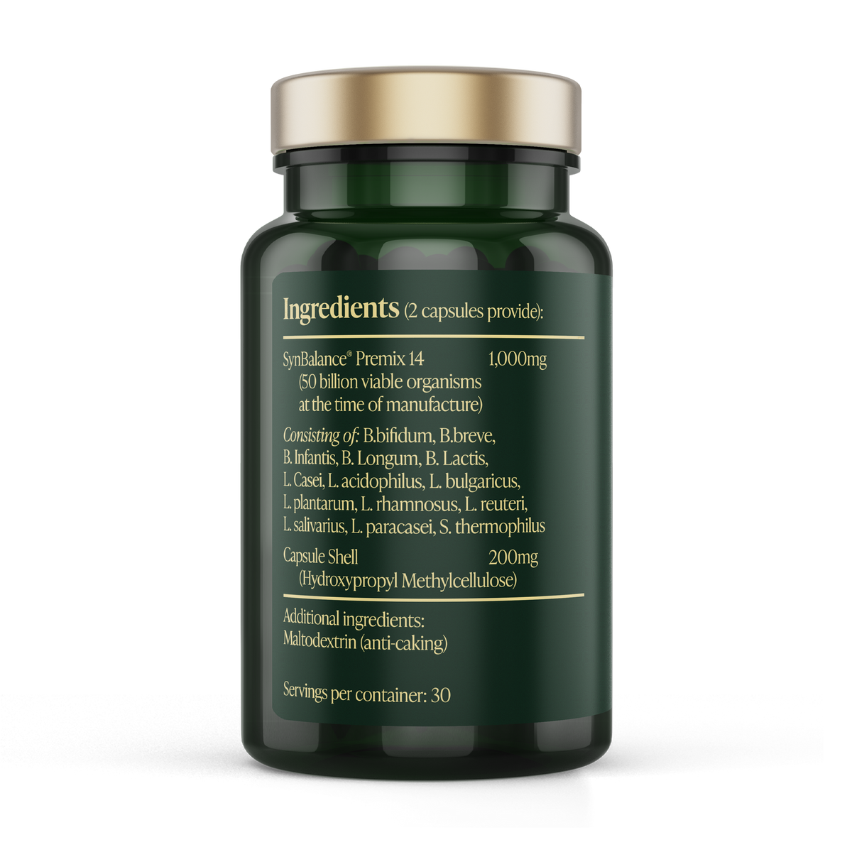 TONYAKA Live Cultures Complex | 50 Billion CFU | 14 Live Cultures Strains